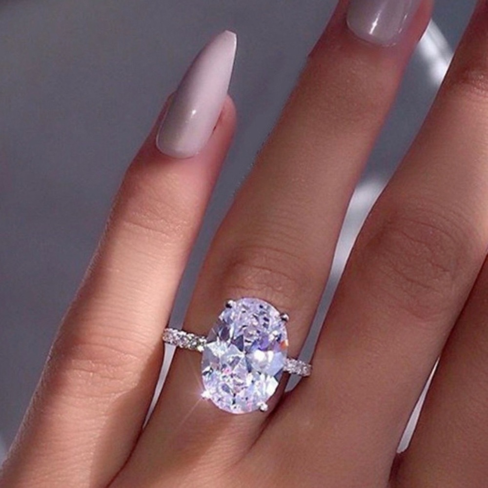 Sterling silver sparkly Ring